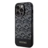 Husa Guess PU G Cube MagSafe pentru iPhone 15 Pro Max Negru