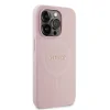 Husa Guess PU Saffiano MagSafe Zadni pentriPhone 15 Pro Pink