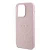 Husa Guess PU Saffiano MagSafe Zadni pentriPhone 15 Pro Pink