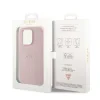 Husa Guess PU Saffiano MagSafe Zadni pentriPhone 15 Pro Pink