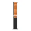 Curea de Ceas Next One Adventure Loop pentru Apple Watch 45/49MM Negru/Portocaliu