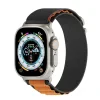 Curea de Ceas Next One Adventure Loop pentru Apple Watch 45/49MM Negru/Portocaliu
