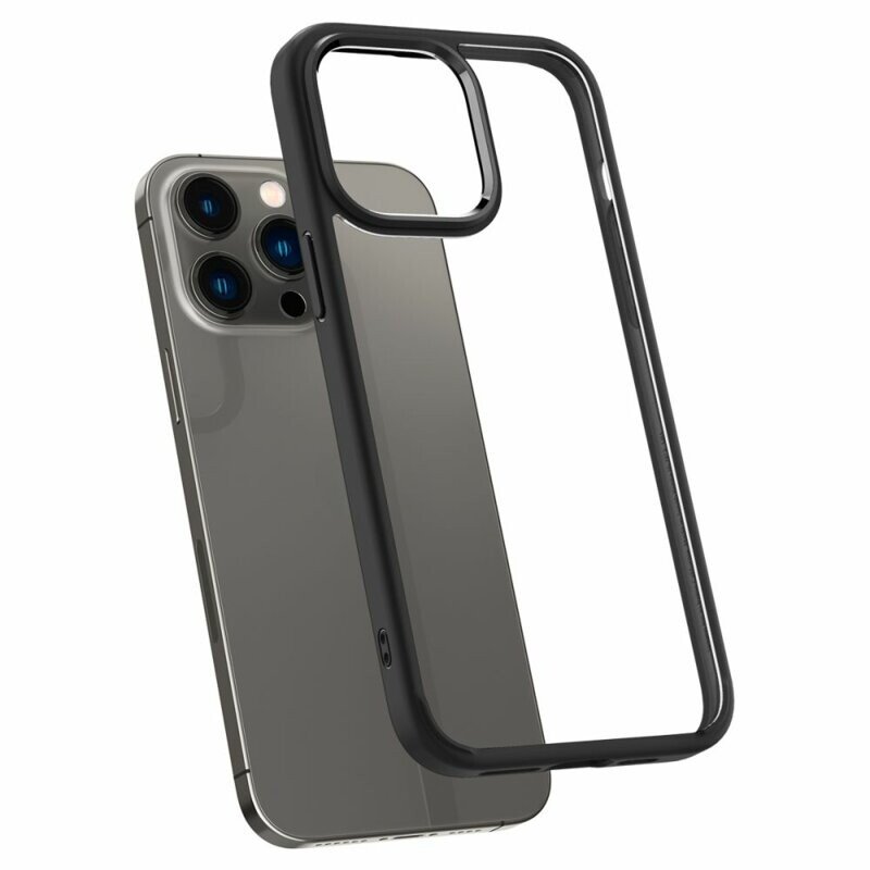 Husa cover pentru iPhone 15 Pro Max Spigen Hybrid Matte Black ACS06570 thumb