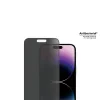 Folie Sticla Panzer UWF Privacy pentru iPhone 15 Pro cu aplicator P2810 Negru