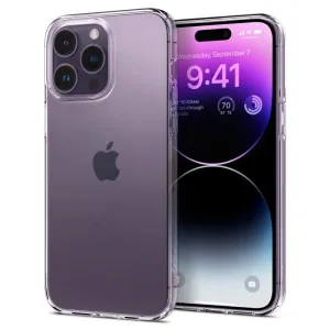 Husa cover Spigen Liquid Crystal pentru iPhone 15 Clear