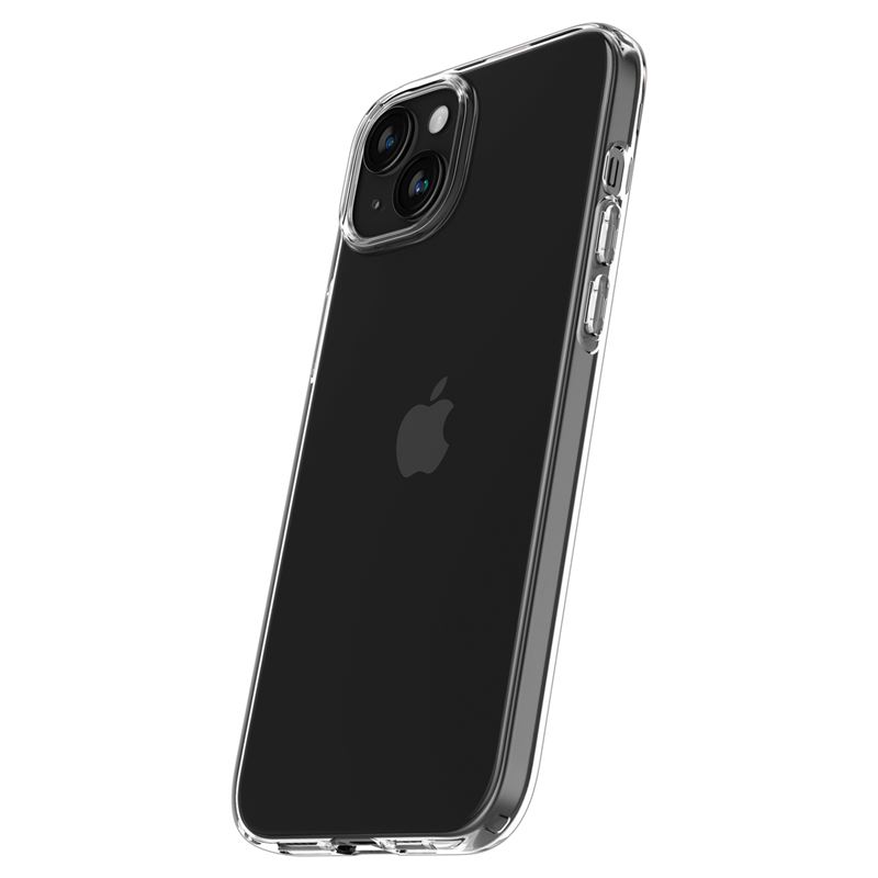 Husa Spigen Liquid Crystal pentru iPhone 15 Plus, Crystal Clear thumb