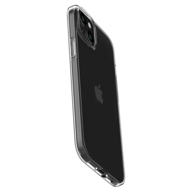 Husa Spigen Liquid Crystal pentru iPhone 15 Plus, Crystal Clear