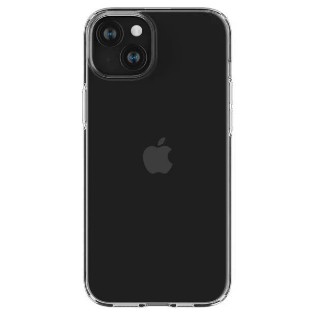 Husa Spigen Liquid Crystal pentru iPhone 15 Plus, Crystal Clear