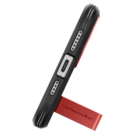 Husa Spigen Tough Armor MagSafe pentru iPhone 15, Red