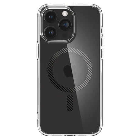 Husa Spigen Ultra Hybrid MagSafe pentru iPhone 15 Pro Max, Carbon Fiber