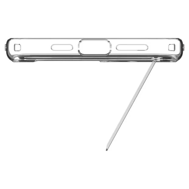 Husa Spigen Ultra Hybrid S MagSafe pentru iPhone 15 Plus, Crystal Clear
