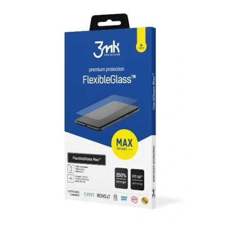 Folie sticla 3MK Hybrid FlexibleGlass Lite pentru iPhone 15 Pro Max