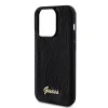 Husa Guess Sequin Script Logo pentru iPhone 14 Pro Max Black