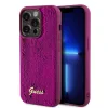 Husa Guess Sequin Script Logo pentru iPhone 14 Pro Max Magenta