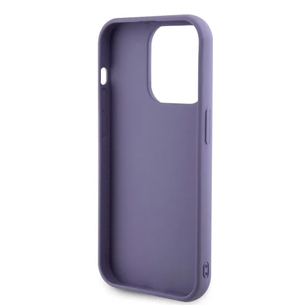 Husa Guess Sequin Script Logo pentru iPhone 14 Pro Max Purple