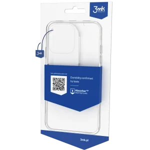 Husa spate Satin Armor 3MK pentru iPhone 15 Plus Transparent