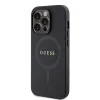 Husa Guess PU Saffiano MagSafe pentru iPhone 15 Pro Black