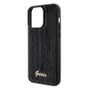 Husa Guess Sequin Script Logo pentru iPhone 15 Pro Max Black