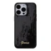 Husa Guess Sequin Script Logo pentru iPhone 15 Pro Max Black