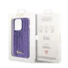 Husa Guess Sequin Script Logo Kryt pentru iPhone 15 Pro Max Purple