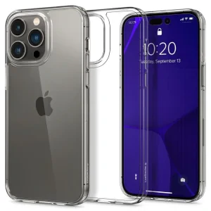 Husa spate Spigen AirSkin pentru iPhone 15 Pro Clear