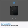 Folie sticla Spigen Glass tR AlignMaster 2 Pack FC pentru iPhone 15 Black