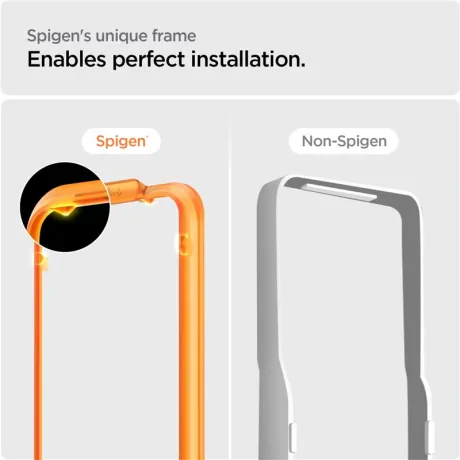 Folie sticla Spigen Glass tR AlignMaster 2 Pack FC pentru iPhone 15 Plus, Black