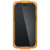 Folie sticla Spigen Glass tR AlignMaster 2 Pack FC pentru iPhone 15 Plus, Black