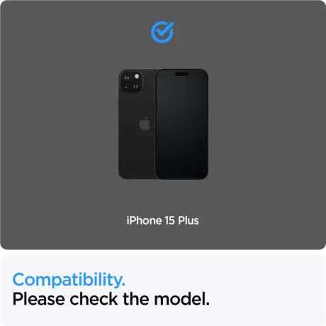 Folie sticla Spigen Glass tR AlignMaster 2 Pack FC pentru iPhone 15 Plus, Black