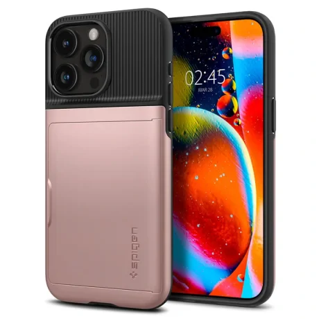 Spigen Slim Armor CS, rose gold - iPhone 15 Pro
