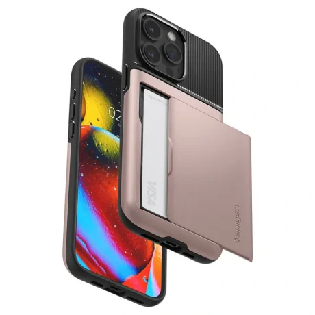 Spigen Slim Armor CS, rose gold - iPhone 15 Pro