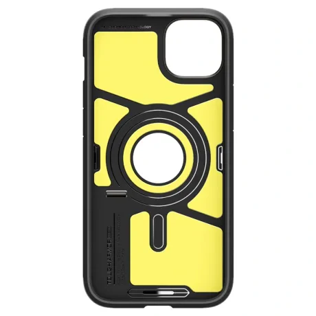 Husa Spigen Tough Armor MagSafe pentru iPhone 15, Gunmetal