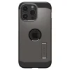 Husa Spigen Tough Armor MagSafe pentru iPhone 15 Pro Max, Gunmetal