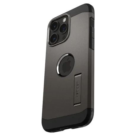 Husa Spigen Tough Armor MagSafe pentru iPhone 15 Pro Max, Gunmetal