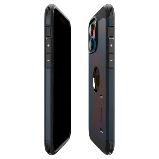 Spigen Tough Armor MagSafe, metal slate - iPhone 15 Pro