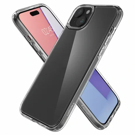 Husa Spigen Ultra Hybrid penrtu iPhone 15 Plus, Frost Clear