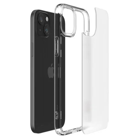 Husa Spigen Ultra Hybrid penrtu iPhone 15 Plus, Frost Clear