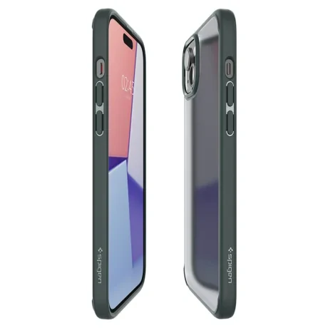 Husa Spigen Ultra Hybrid pentru iPhone 15, Frost Green