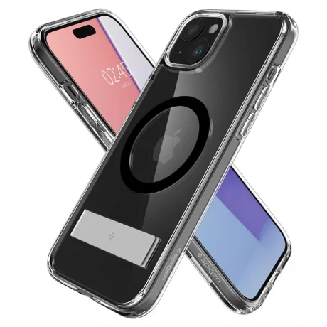 Husa Spigen Ultra Hybrid S MagSafe pentru  iPhone 15, Black