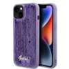 Husa Guess Sequin Script Logo pentru iPhone 13 Purple