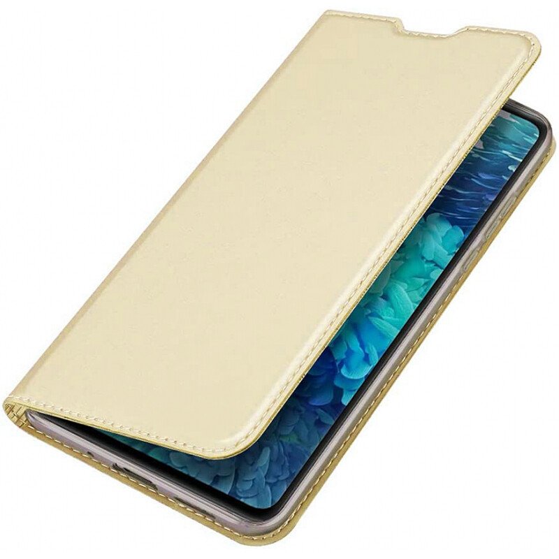 Husa Book Dux Ducis Skin Pro pentru Samsung Galaxy S20 FE Bulk Auriu thumb