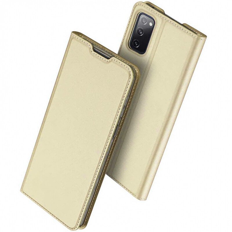 Husa Book Dux Ducis Skin Pro pentru Samsung Galaxy S20 FE Bulk Auriu thumb