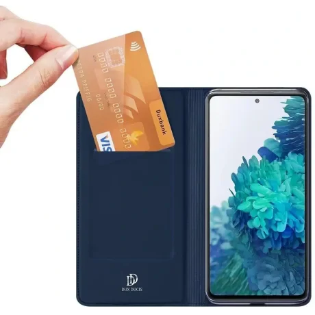 Husa Book Dux Ducis Skin Pro pentru Samsung Galaxy S20 FE Bulk Negru