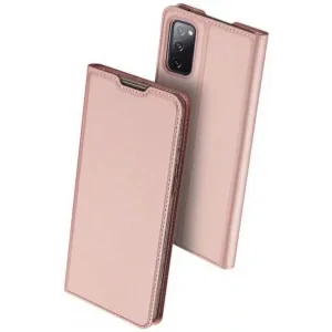 Husa Book Dux Ducis Skin Pro pentru Samsung Galaxy S20 FE Bulk Roz