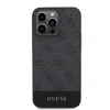 Husa Guess PU 4G Stripe MagSafe pentru iPhone 15 Pro Max Black