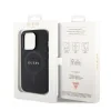 Husa Guess PU Saffiano MagSafe pentru iPhone 15 Pro Max Black