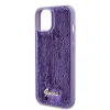 Husa Guess Sequin Script Logo pentru iPhone 13 Purple