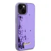 Husa Guess Sequin Script Logo pentru iPhone 13 Purple