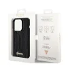 Husa Guess Sequin Script Logo pentru iPhone 14 Pro Black