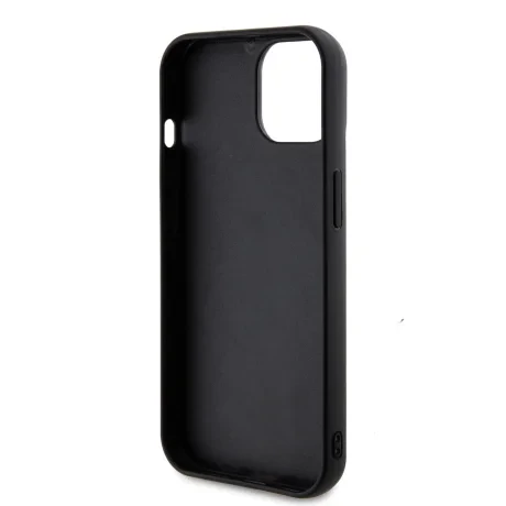 Husa Guess Sequin Script Logo pentru iPhone 15 Black